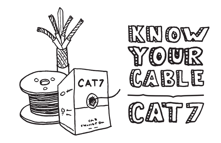 کابل شبکه Cat7